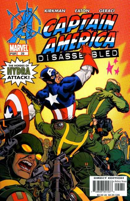 Captain America (2002) 29 - Kirkman - Eaton - Geraci - Soldiers - Costumes