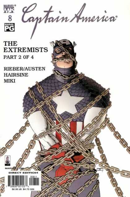 Captain America (2002) 8 - The Extremists Part 2 Of 4 - Rieber - Austen - Hairsine - Miki - John Cassaday