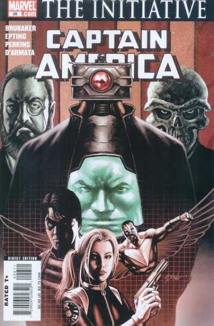 Captain America (2004) 26 - Brubaker - Perkins - Darmata - Initiative - Skull