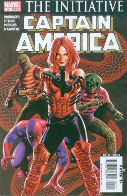 Captain America (2004) 28 - The Initiative - Brubaker - Epting - Perkins - Darmata