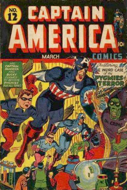 Captain America 12 - Steve Rogers - Pygmies Terror - Bucky - World War Ii - Superheroes - Steve Epting