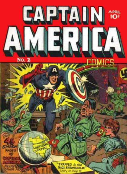 Captain America 2 - Nazis - Nazi Stronghold - Prisoner - Globe - Soldiers - Steve Epting