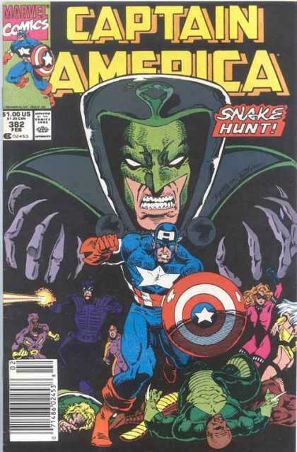 Captain America 382 - Mask - Bald Head - Women - Men - Flash - Ron Lim