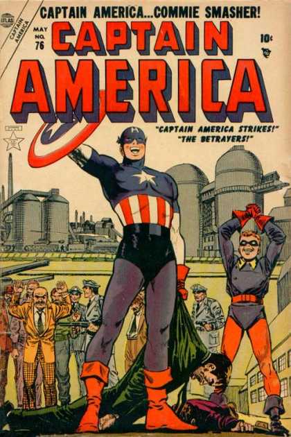 Captain America 76 - Superhuman Strength - American Boy - Ussr - Captain America Strikes - The Betrayers