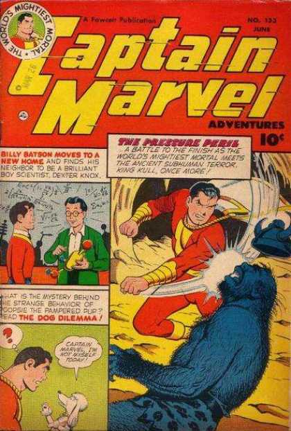 Captain Marvel Adventures 133 - Man - People - Captain - Stand - Hard - Clarence Beck