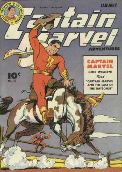 Captain Marvel Adventures 51 - Clarence Beck