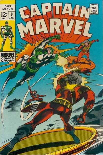 Captain Marvel 9 - Gene Colan