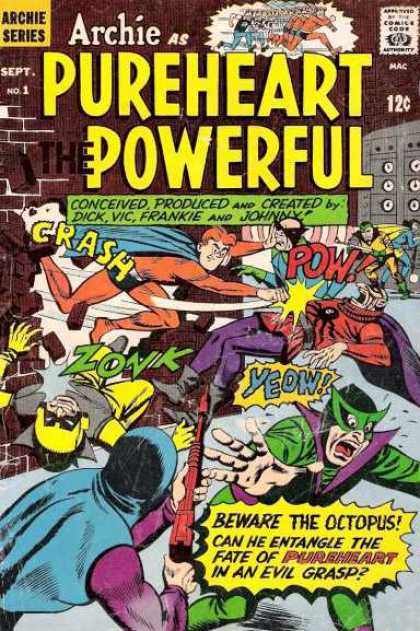 Octopus - Crash - Archie - Zonk - Blue Cape Captain Pureheart 1 - Octopus - Crash - Archie - Zonk - Blue Cape