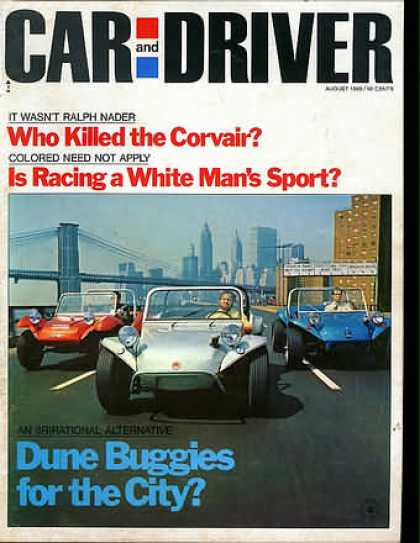 Car and Driver - August 1969