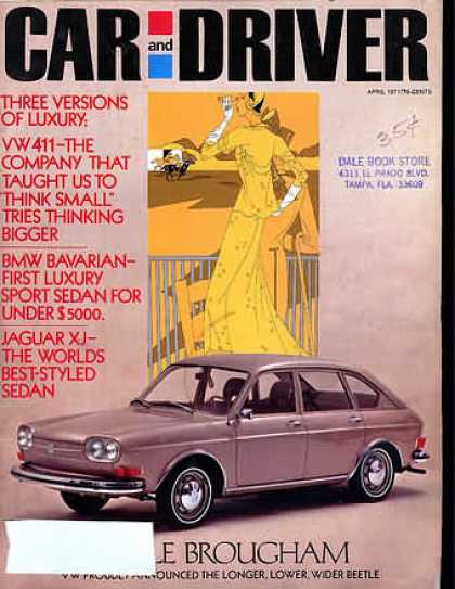 Car and Driver - April 1971