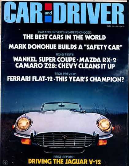 Car and Driver - May 1971