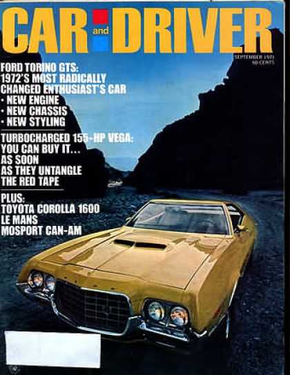 Car and Driver - September 1971