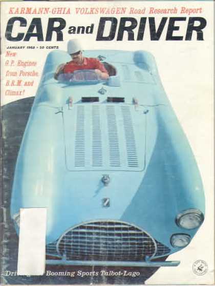Car and Driver - January 1962