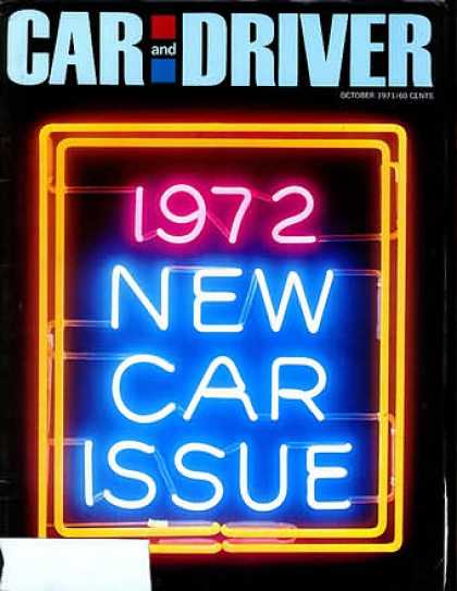 Car and Driver - October 1971