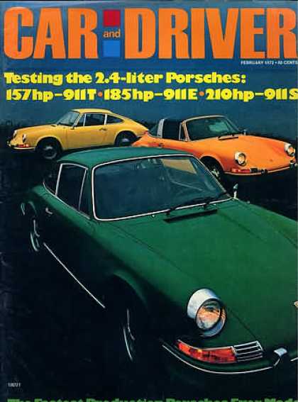 Car and Driver - February 1972