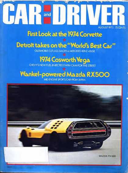 Car and Driver - August 1973