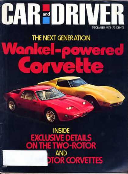 Car and Driver - December 1973