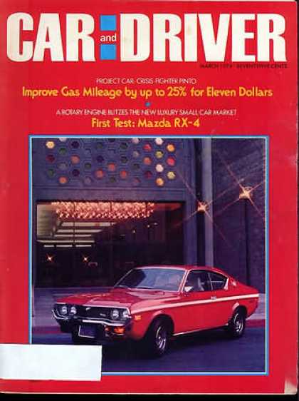 Car and Driver - March 1974