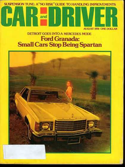 Car and Driver - August 1974