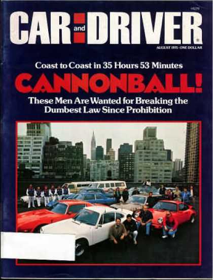 Car and Driver - August 1975