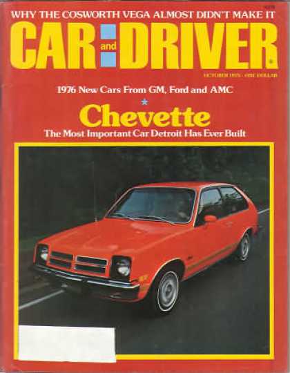 Car and Driver - October 1975
