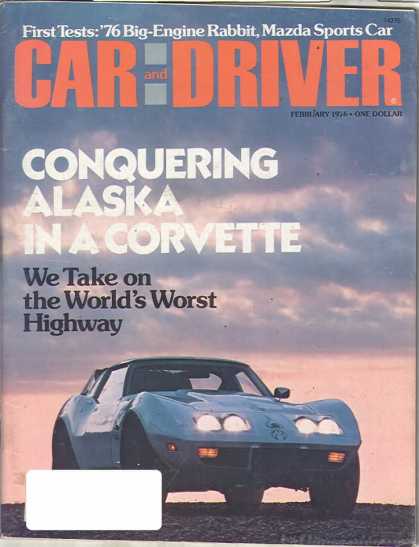Car and Driver - February 1976