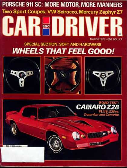 Car and Driver - March 1978