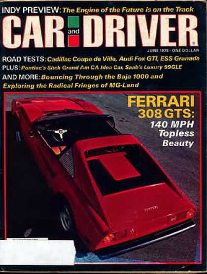 Car and Driver - June 1978