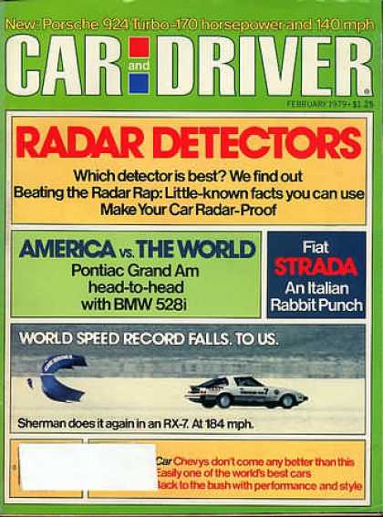 Car and Driver - February 1979