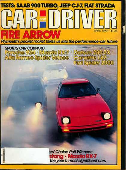 Car and Driver - April 1979