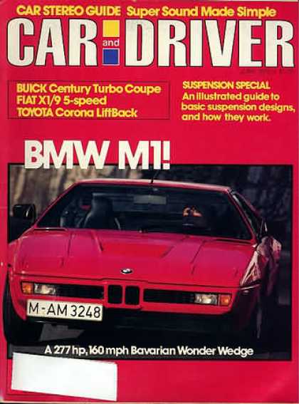 Car and Driver - June 1979