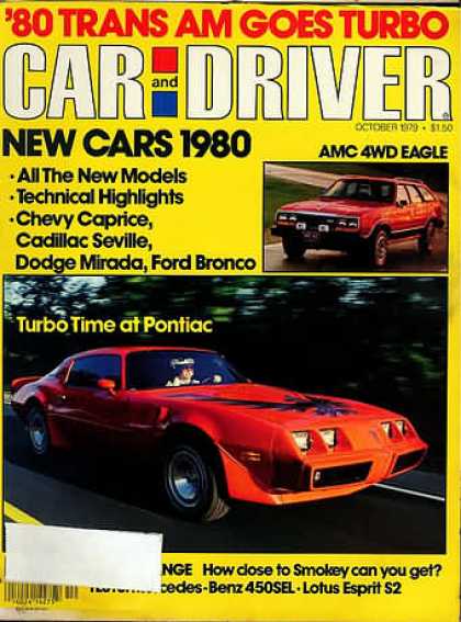 Car and Driver - October 1979