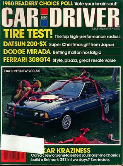 Car and Driver - December 1979