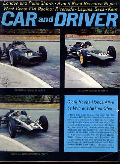 Car and Driver - January 1963