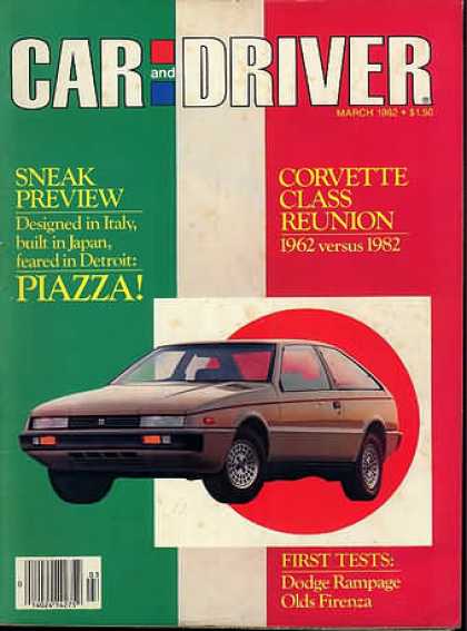 Car and Driver - March 1982