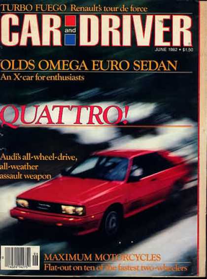 Car and Driver - June 1982