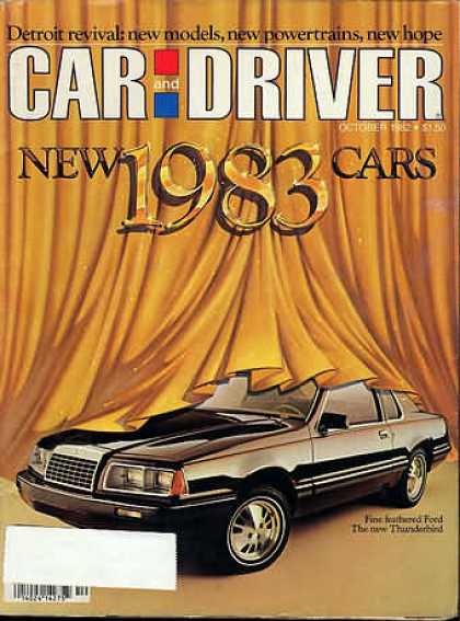 Car and Driver - October 1982