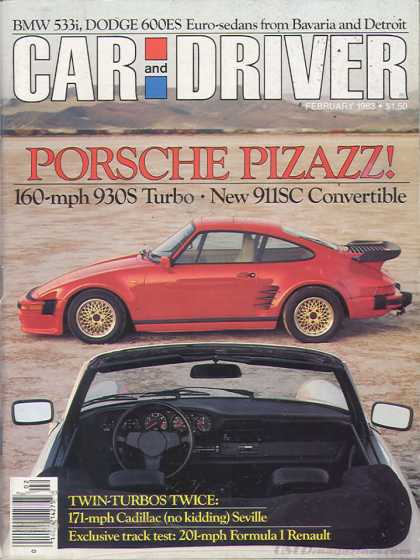 Car and Driver - February 1983