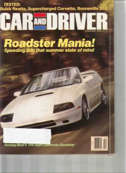 Car and Driver - February 1988