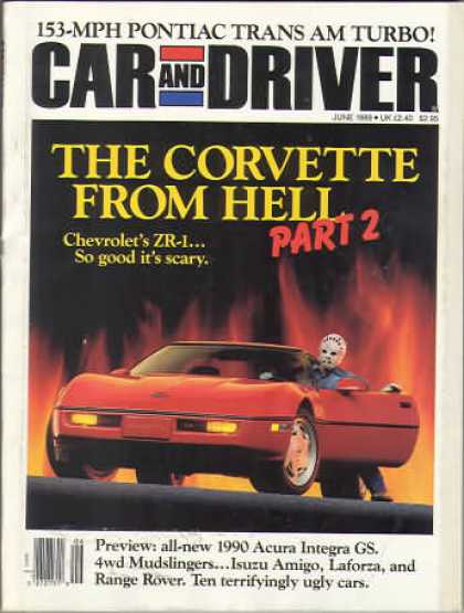 Car and Driver - June 1989