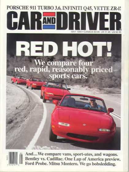 Car and Driver - May 1993