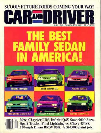 Car and Driver - July 1993