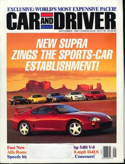 Car and Driver - September 1993