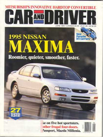 Car and Driver - June 1994