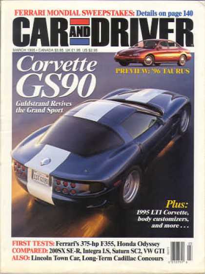 Car and Driver - March 1995