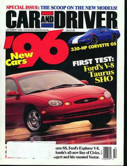 Car and Driver - October 1995