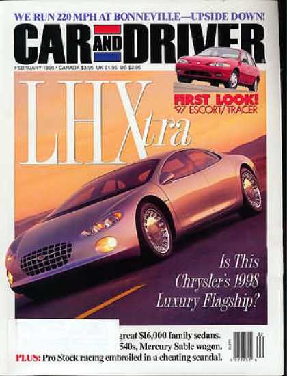 Car and Driver - February 1996