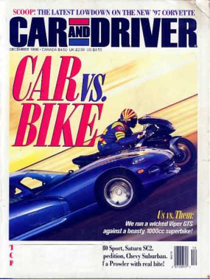 Car and Driver - December 1996