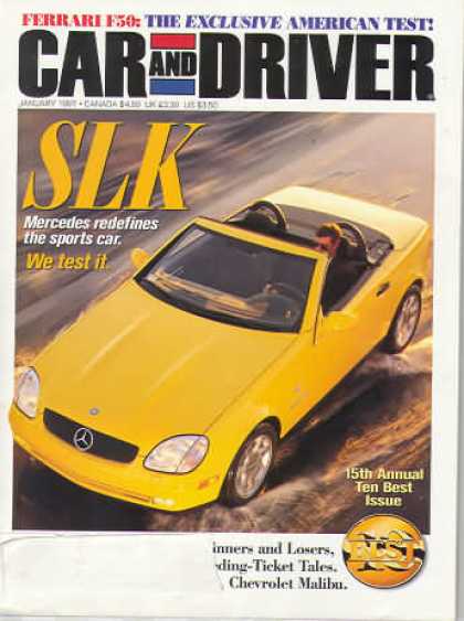Car and Driver - January 1997