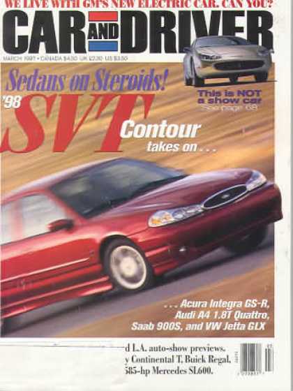 Car and Driver - March 1997
